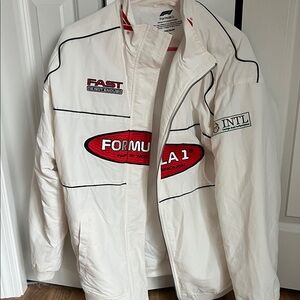 White Racing Jacket